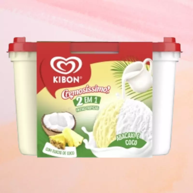 Cremosíssimo 2 em 1 Frutas Tropicais