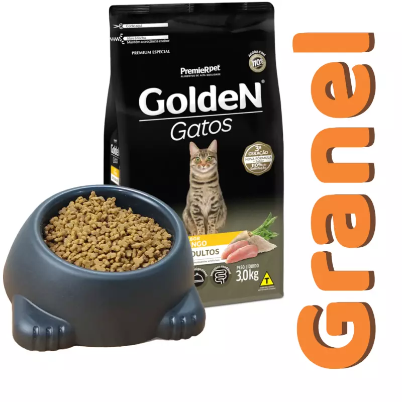 GoldeN Gatos Adultos Frango