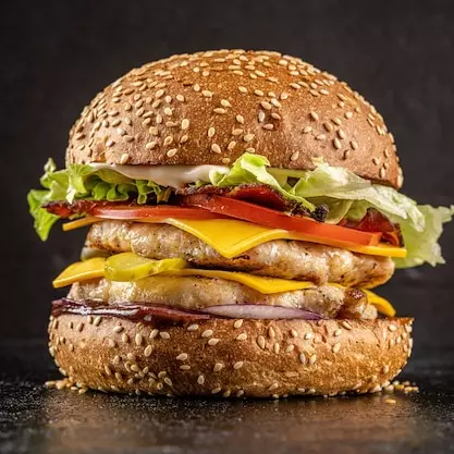 Hamburguer Doble Pechuga