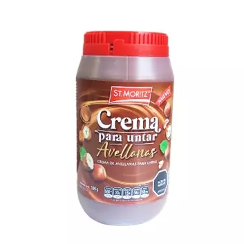 Crema de avellanas St.Moritz