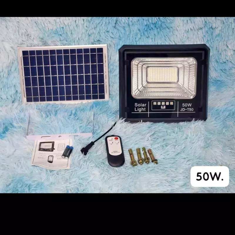 🌟FOCO LED 50W. + PANEL SOLAR🌟
