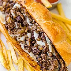 BBQ Grilled Philly Cheesesteak