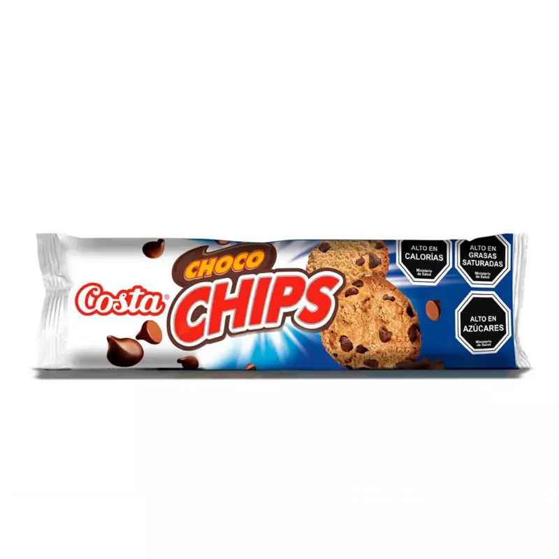 Galleta Choco Chips Costa 125 grs