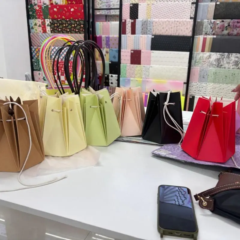 Cartera flores Octagonal #LSTD065
