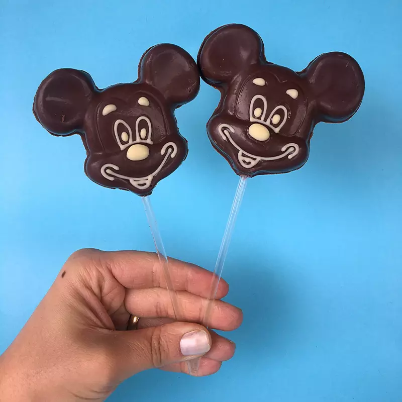 Pirulito Mickey decorado