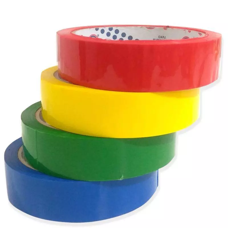 Fita Adesiva PP 12mmx10m Colorida