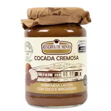 Cocada Cremosa com Brigadeiro 650g