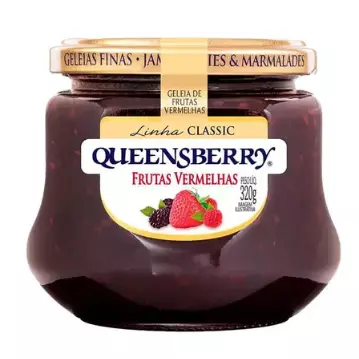 Joy Geleia Frutas Vermelhas 4 Peças