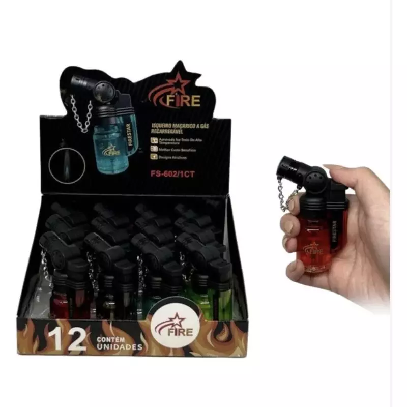 Maçarico Fire Recarregável