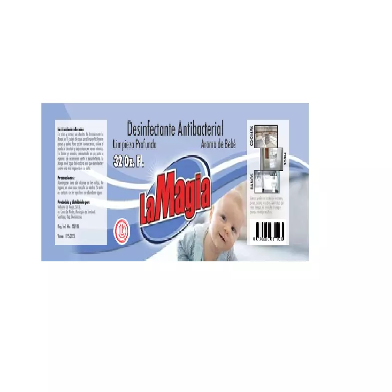 R10024-DESINF LA MAGIA BEBE 8 OZ