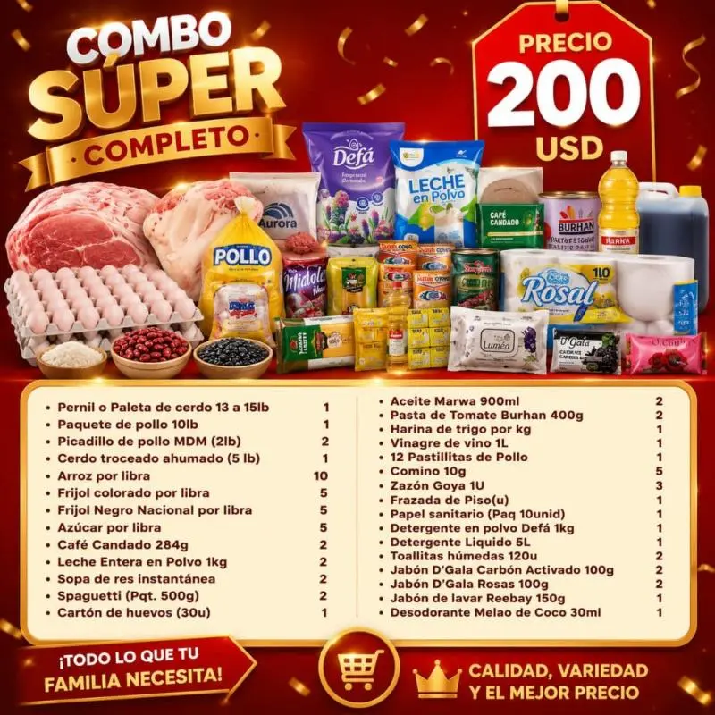 Combo Super Completo