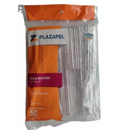 Plazapel Faca com 50un (3745)