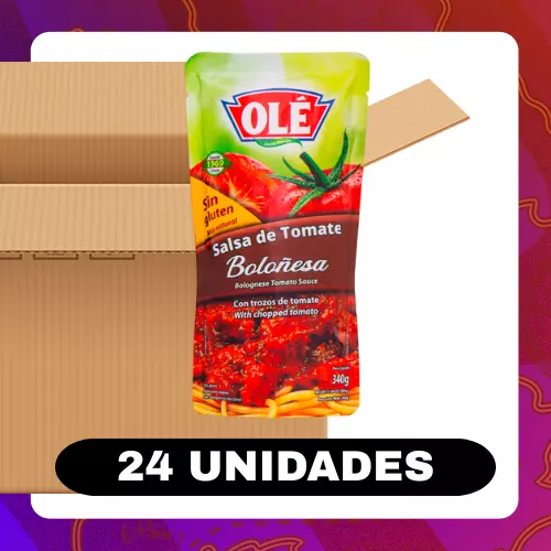 Bulto Olé Salsa Boloñesa 340g