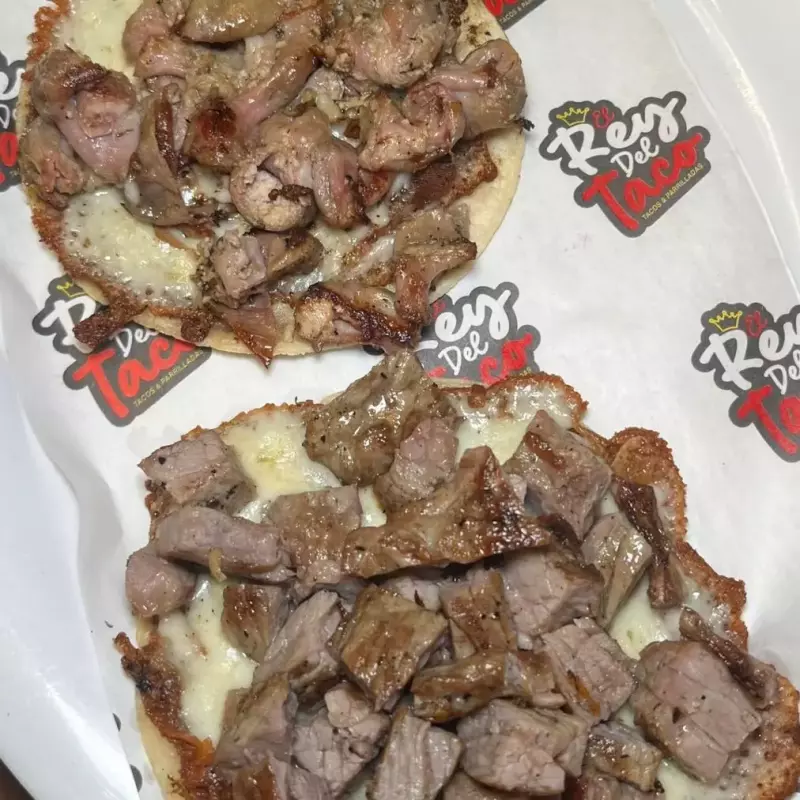 Taco encostrado mixto 2 proteínas