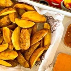 Porção de Batata Rústica