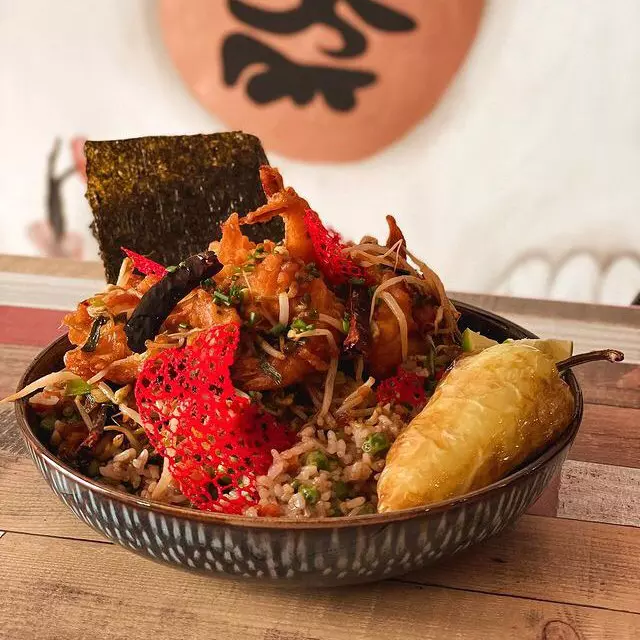 CAMARONES ENCHILADOS