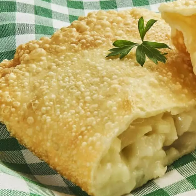 Palmito com Queijo e Tomate Seco