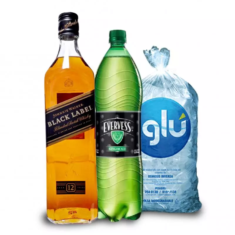 Combo Whisky Johnnie Walker Black Label
