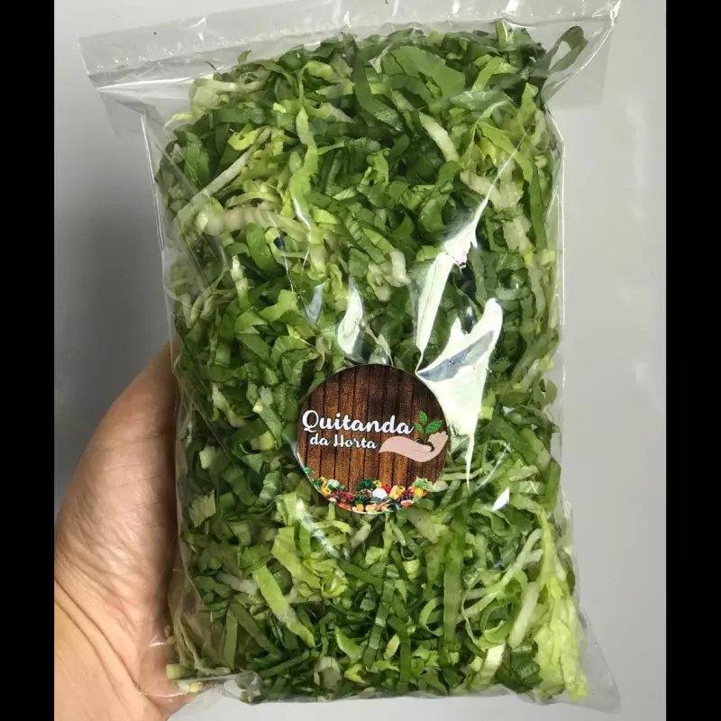 Chicória higienizada e picada