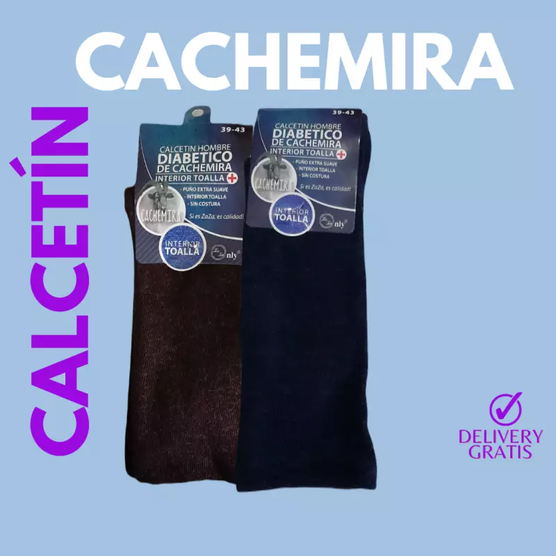 CALCETIN DE CACHEMIRA HOMBRE