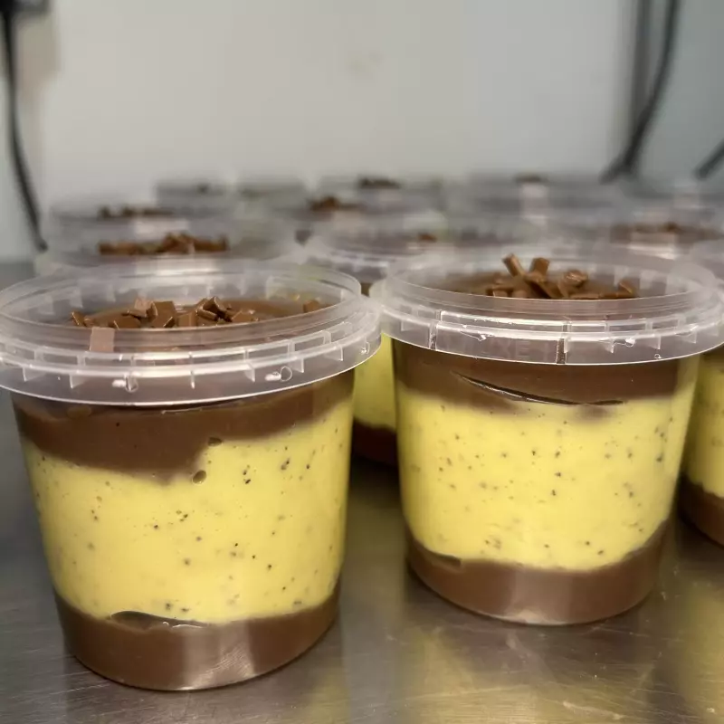 Torta Trufada de Maracujá
