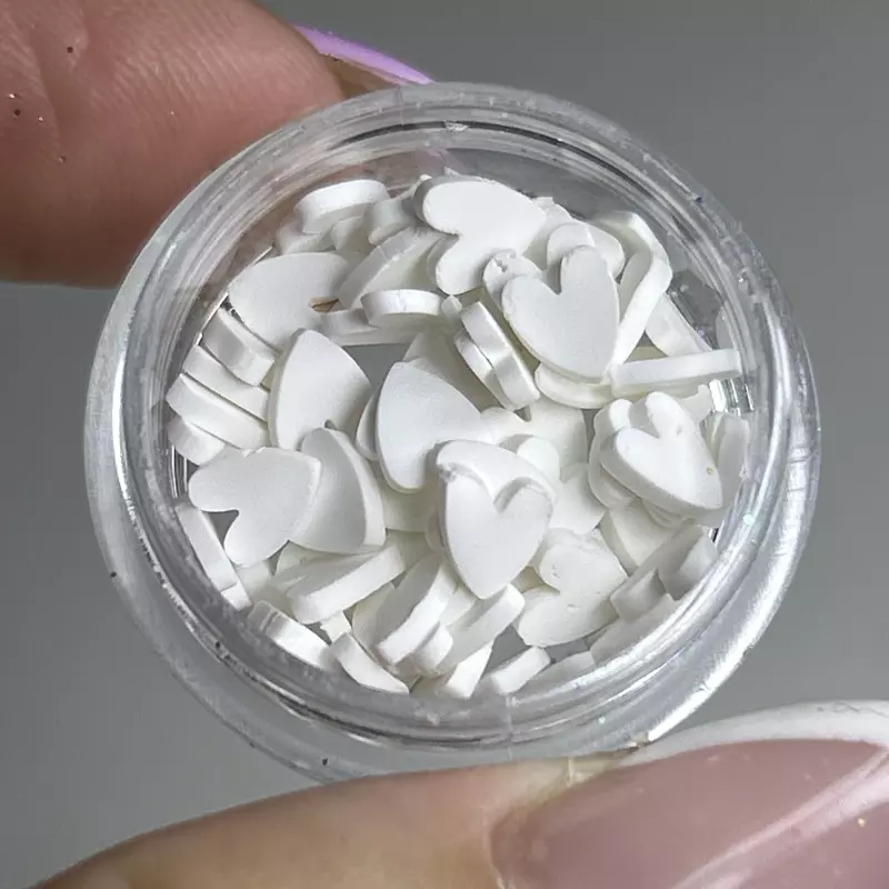 Decoração Coração Branco N•158