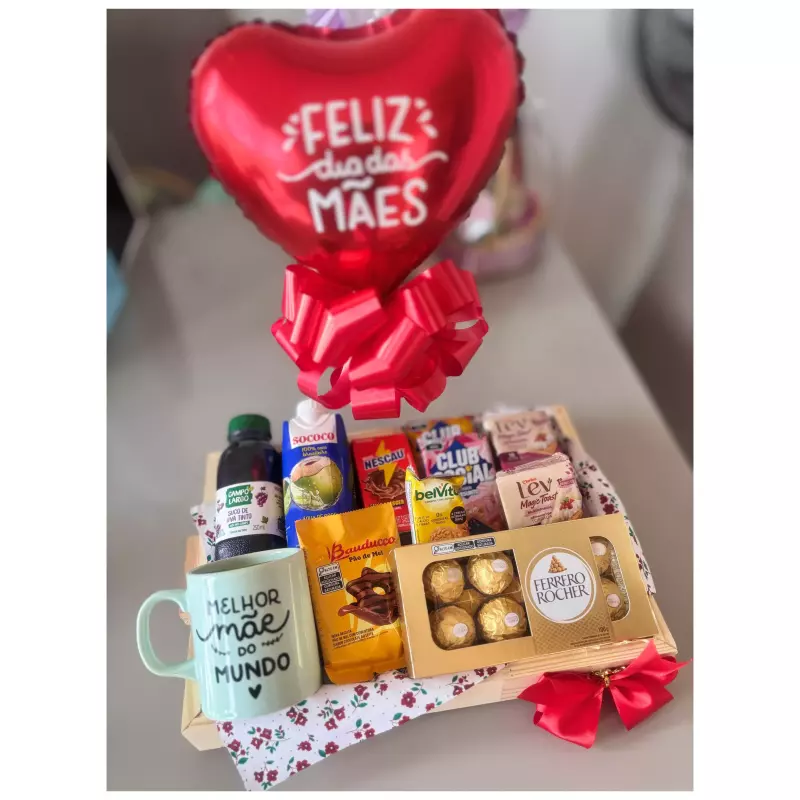 Bandeja de café da Manhã c/ Balão