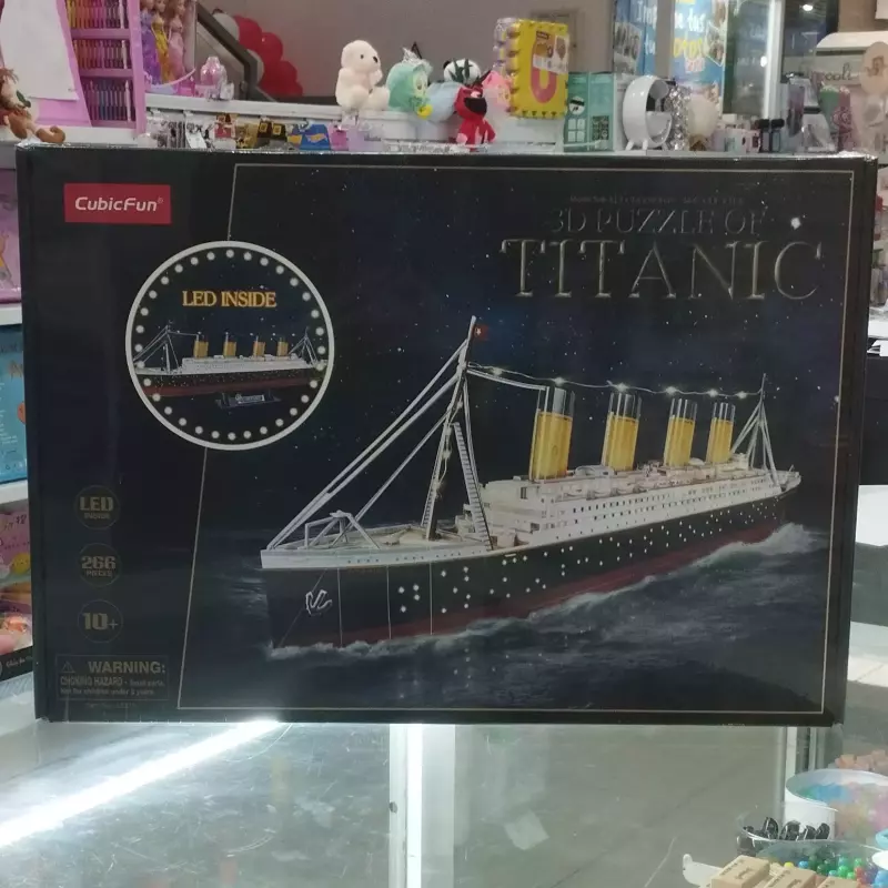 Rompecabezas 3D del Titanic