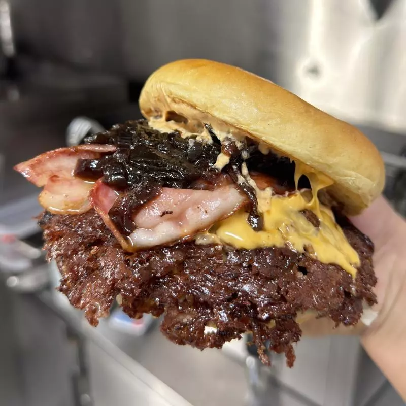 SMASH BACON CHEESE BURGER