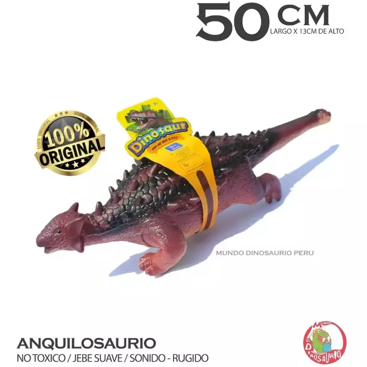 Anquilosaurio Bumpy con rugido