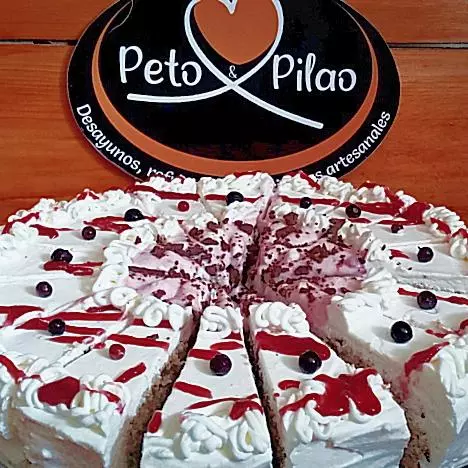 Torta fría estilo genovesa