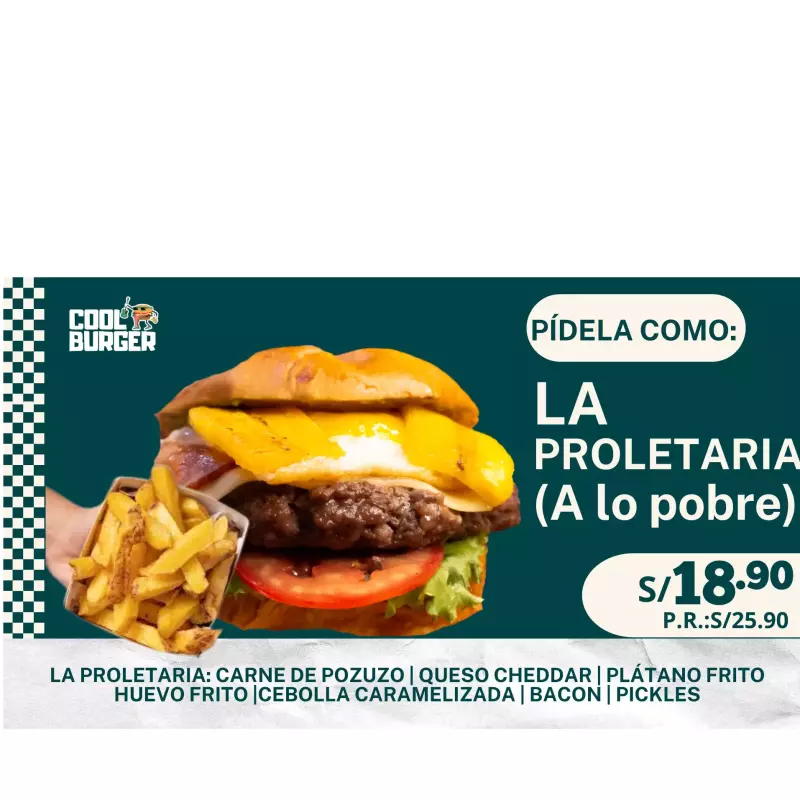 LA PROLETARIA | INCLUYE PAPAS