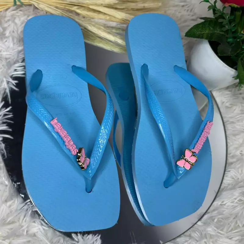 Fem ping borboleta azul bb