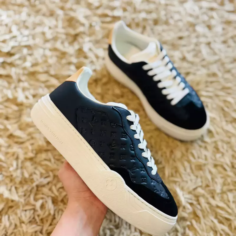 TENIS LOUIS VUITTON BLACK MONOGRAM