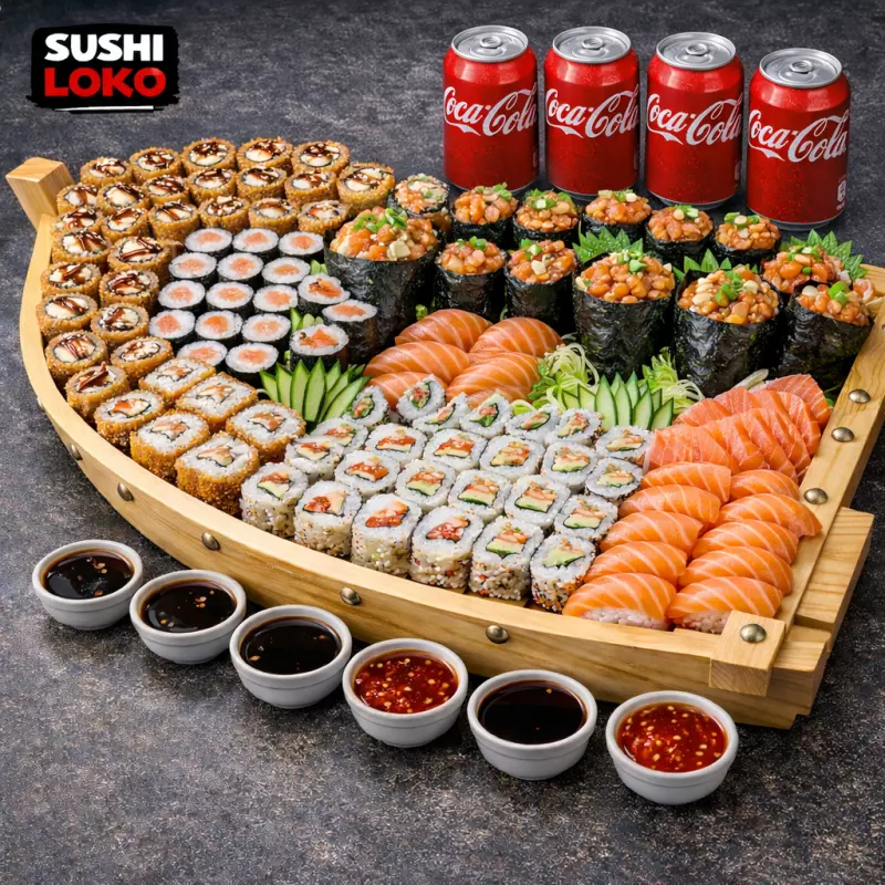 Barca Tóquio 120 Peças Premium