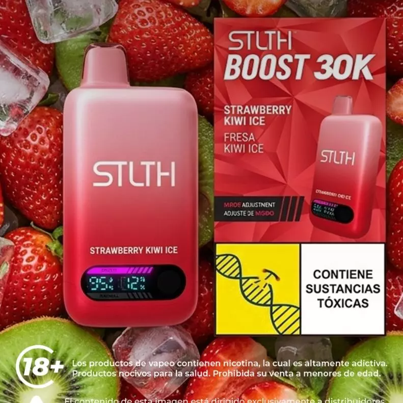 FRESA KIWI ICE BOOTS 30.000 PUFFS