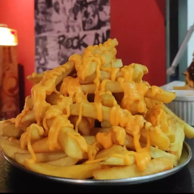 Batatas fritas com 2 Queijos