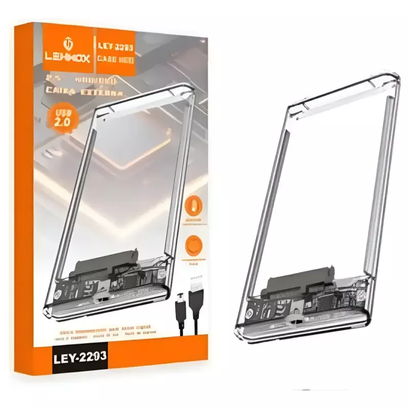 CASE P/HD - SSD 2.5' LEHMOX LEY-2293