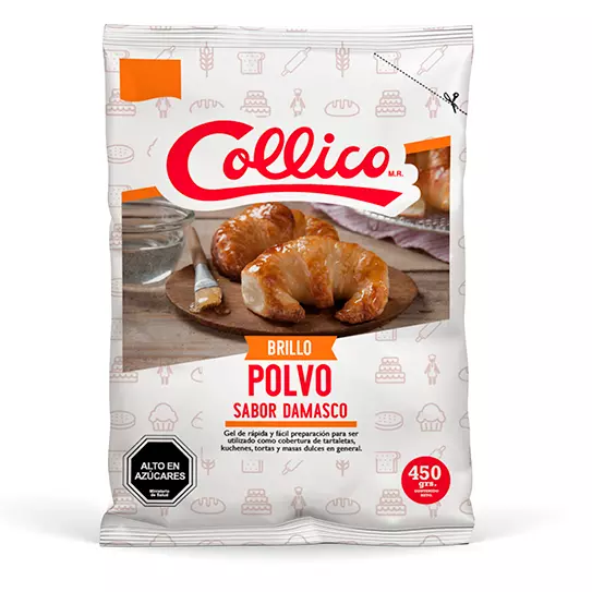 Brillo en polvo Collico damasco