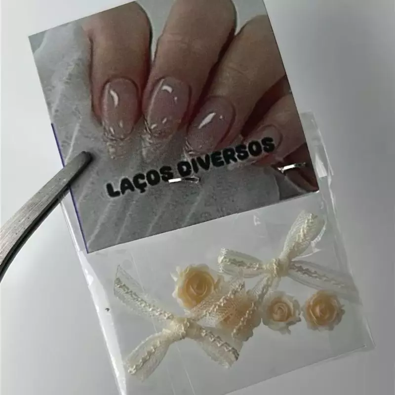 Flor E Laço 3D N•46