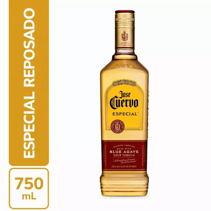 Botella Tequila Jose Cuervo 750mL