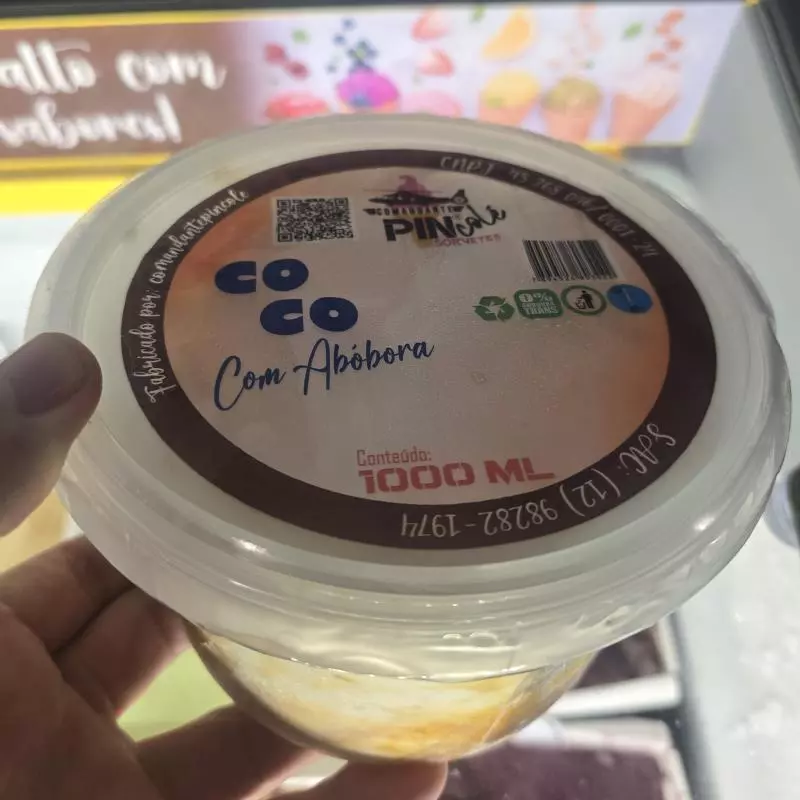 COCO COM ABÓBORA DE 1 LITRO