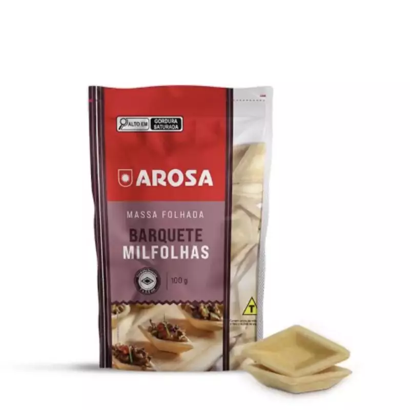 Barquete Milfolhas Arosa