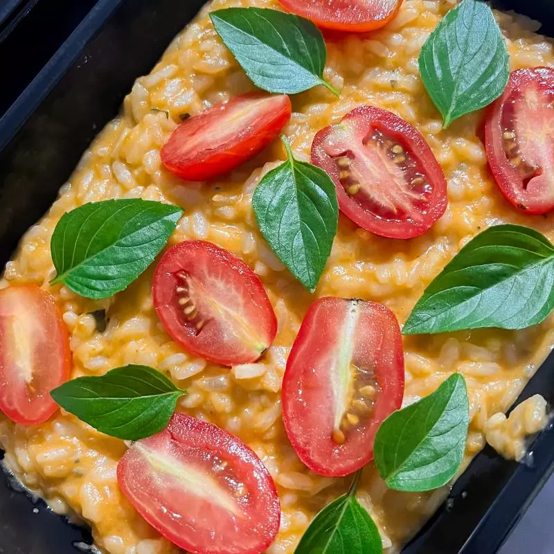 Risotto al Pomodoro - Vegetariano