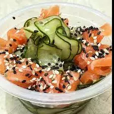 Sunomono com Salmão