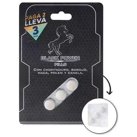 Energizante Pills x3 Black power