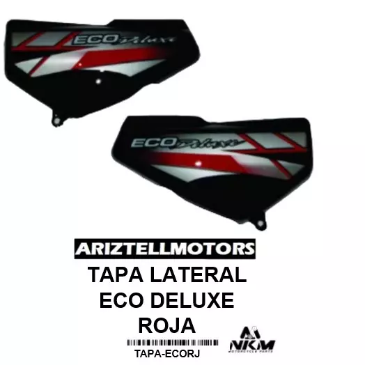 TAPA LATERAL ECO DELUXE CALCA ROJA