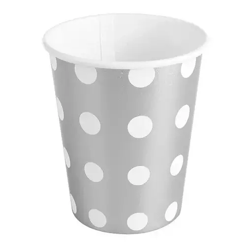 Copo de Papel Póa Prateado