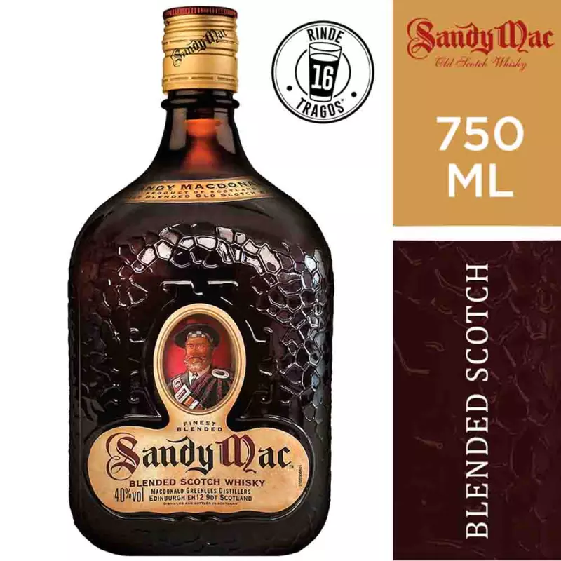 SANDY MAC BLENDED SCOTCH 750 ML