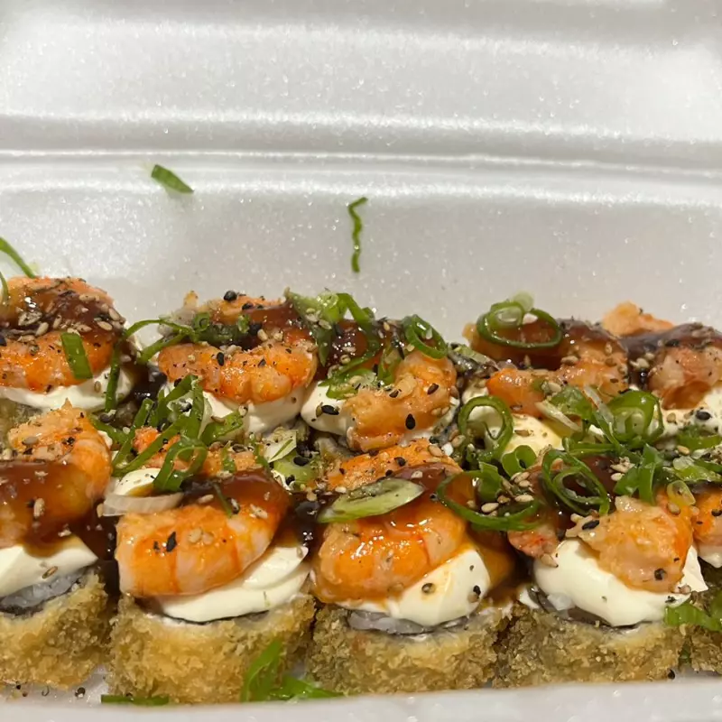 Hot com cream cheese e ebi